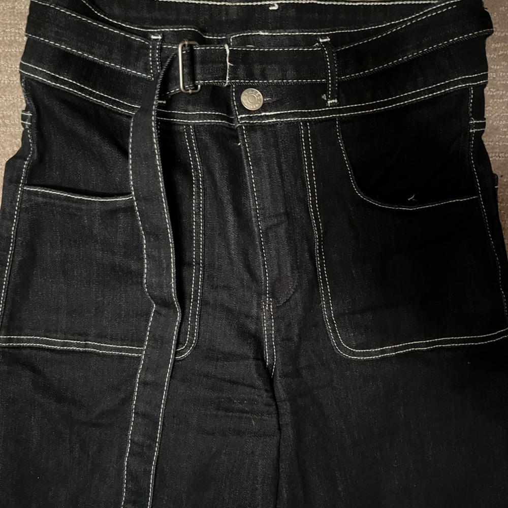 Express High Waist Wide Leg Jeans